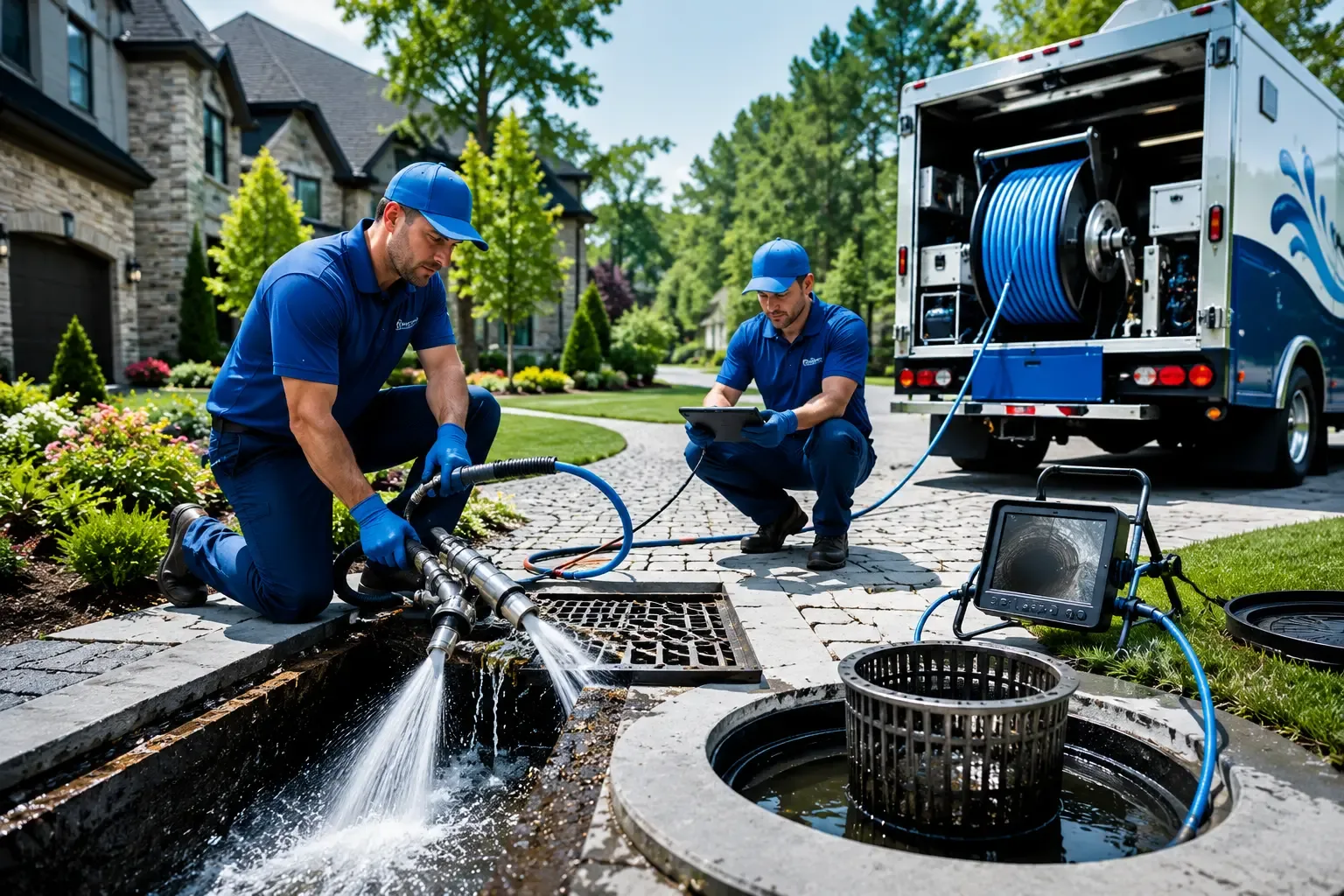 Local outdoor drain cleaning professionals in Fayette City, PA