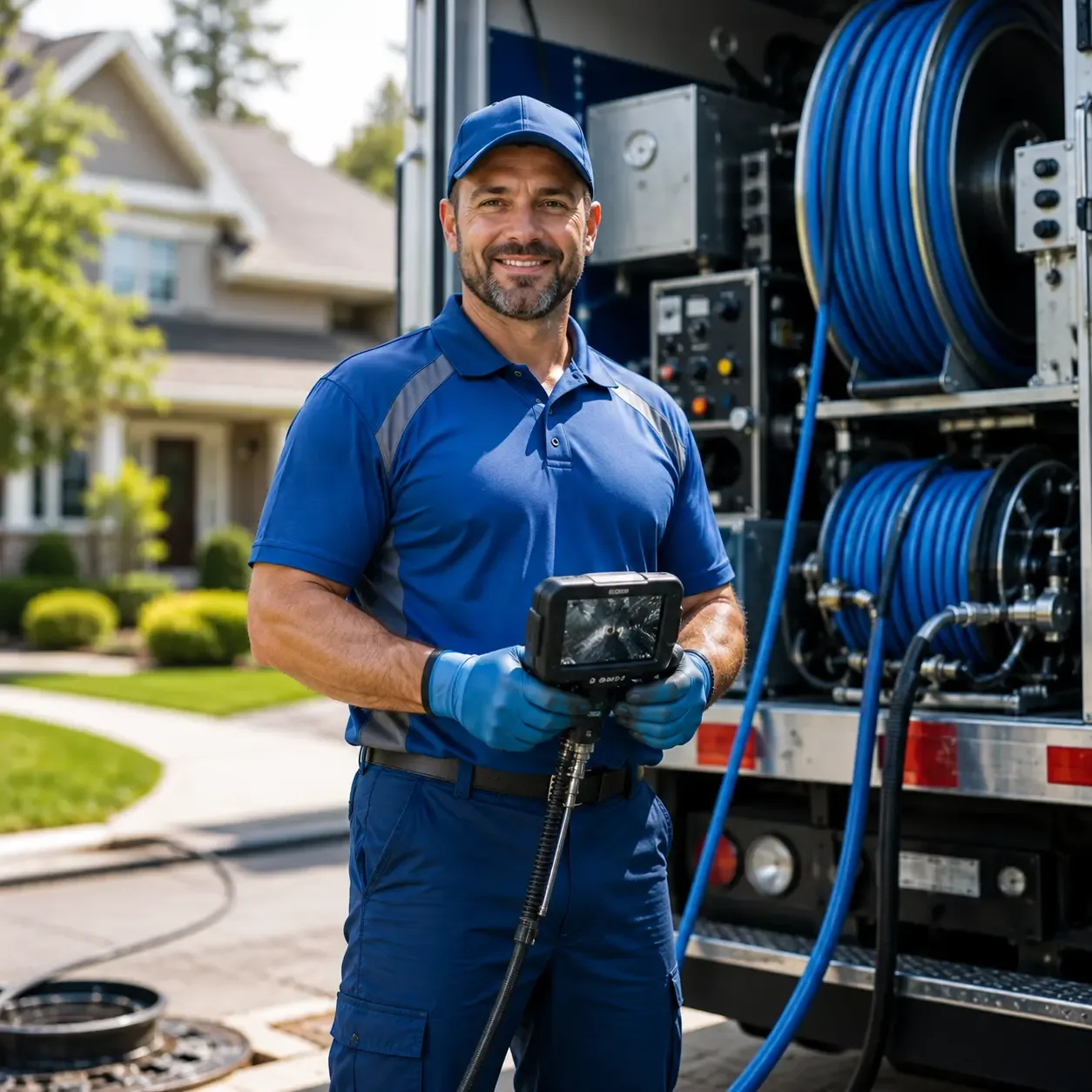 Local outdoor drain cleaning specialists in Fayette City, PA